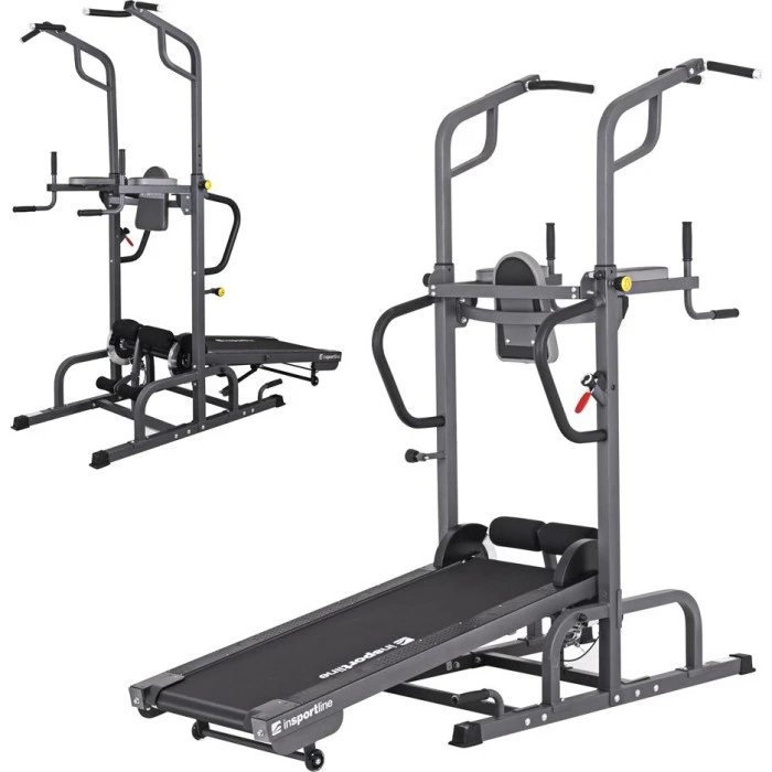 Беговая дорожка магнитная с турником InSPORTline Tongu