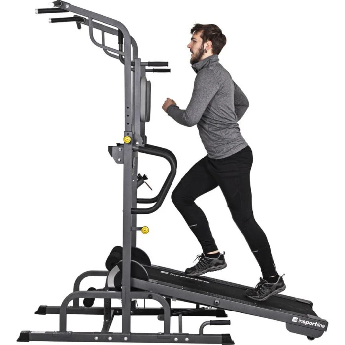 Беговая дорожка магнитная с турником InSPORTline Tongu