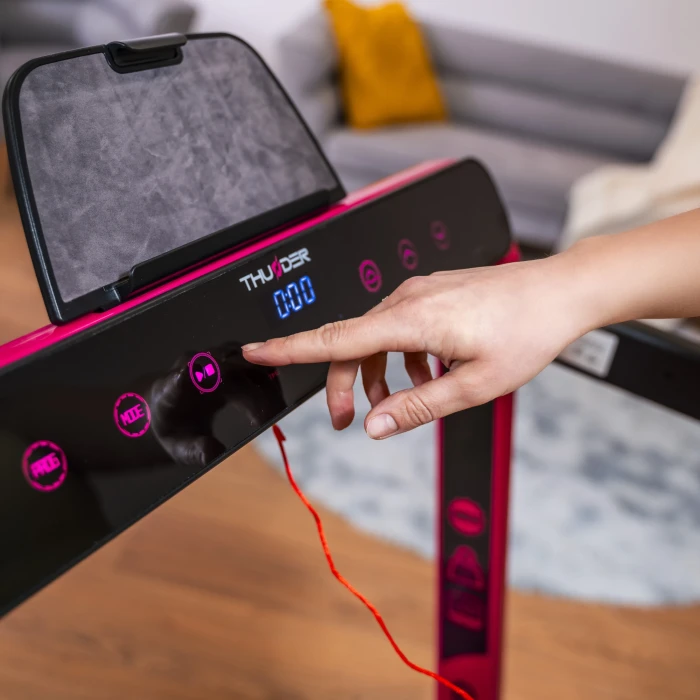 Бігова доріжка електрична THUNDER RACE-PINK