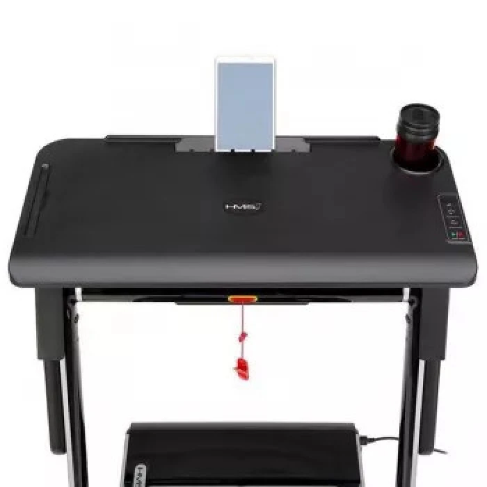 Беговая электрическая дорожка со столиком HMS LOOP12 MULTI – серая