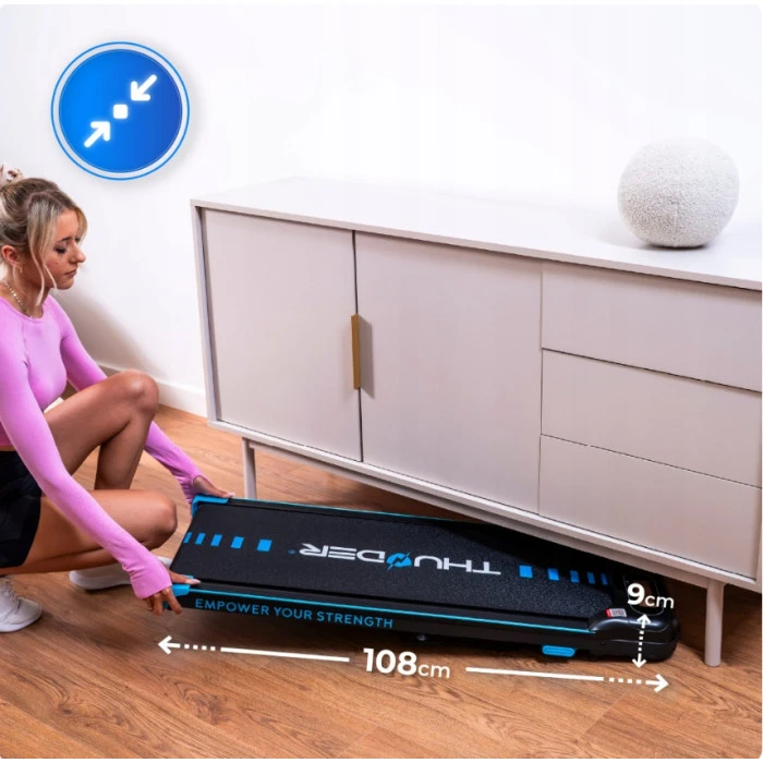 Бігова доріжка електрична THUNDER KINDI-BLACK