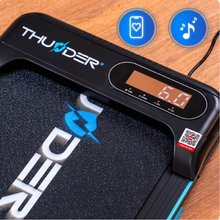 Бігова доріжка електрична THUNDER KINDI-BLACK