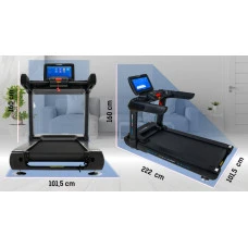 Беговая дорожка электрическая THUNDER ZION-TFT-BLACK