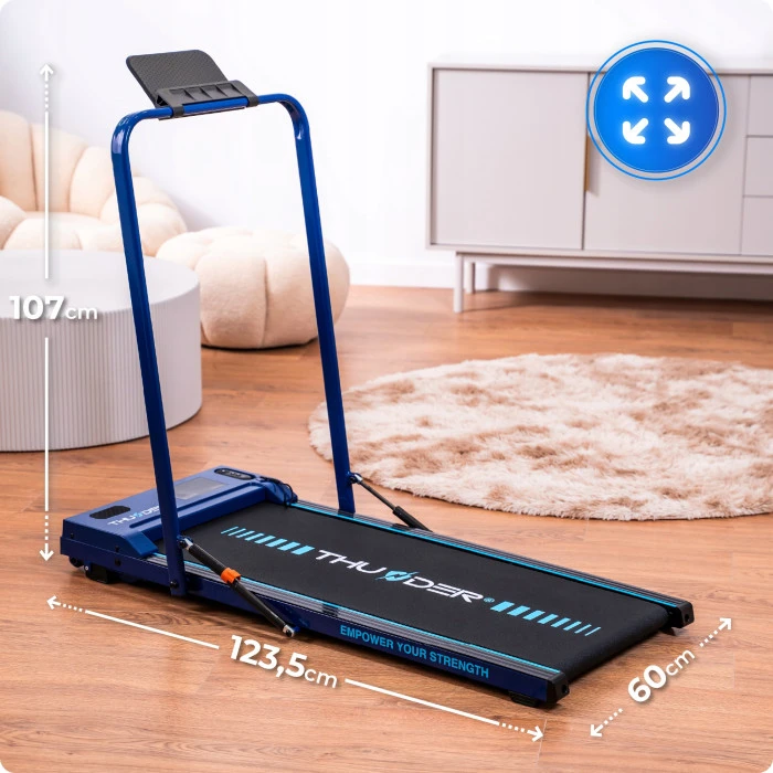 Бігова доріжка електрична THUNDER VIVA-BLUE