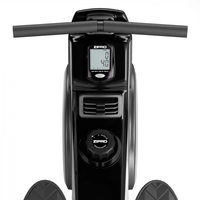 Веслувальний тренажер повітряно-магнітний Zipro Move чорний