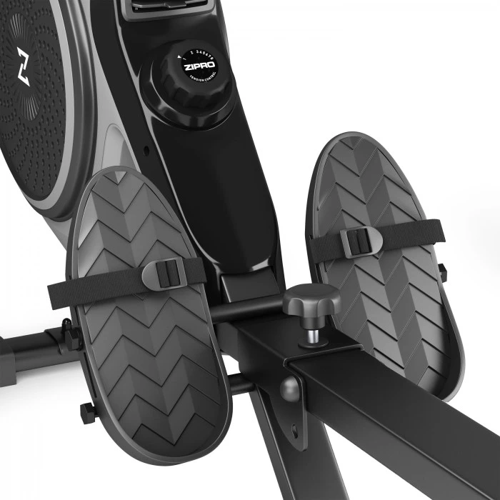 Веслувальний тренажер повітряно-магнітний Zipro Move чорний