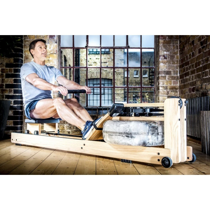 Гребной водный тренажер WaterRower S4 Oak желтый