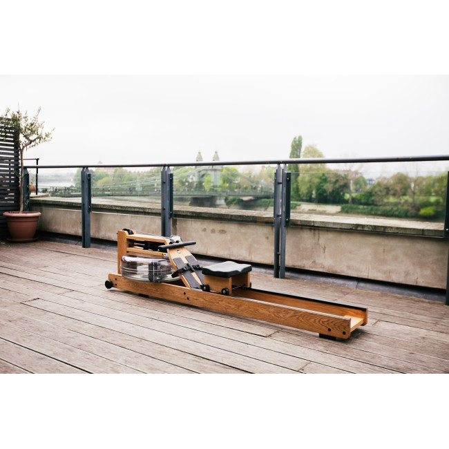 Гребной водный тренажер WaterRower S4 Oak желтый