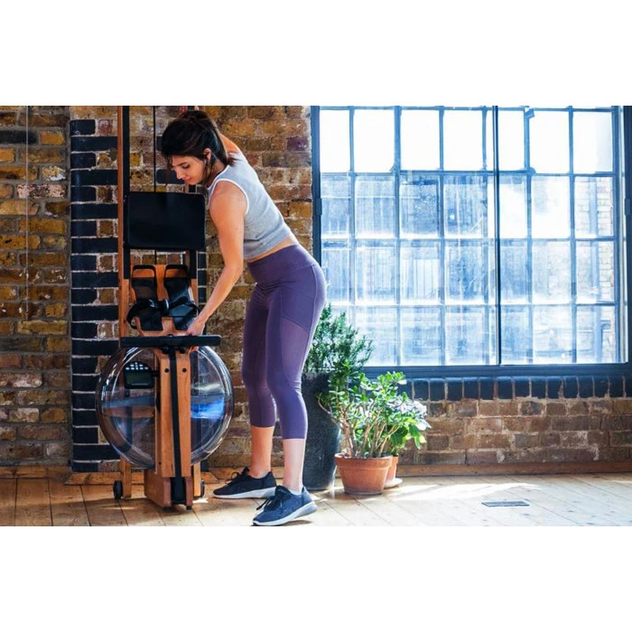 Гребной водный тренажер WaterRower S4 Oak желтый