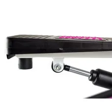 Степпер гидравлический с эспандерами S3033 HMS бело-розовый