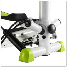 Степпер механический S8004 HMS с опорой и эспандерами бело-зеленый