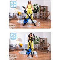 Велотренажер магнитный TINY THUNDER черно-синий