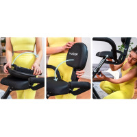 Велотренажер магнитный TINY THUNDER черно-синий