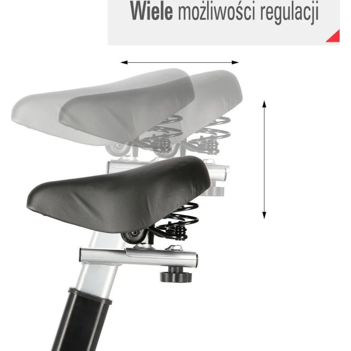 Велотренажер спиннинговый механический HMS SW2501 One Fitness синий