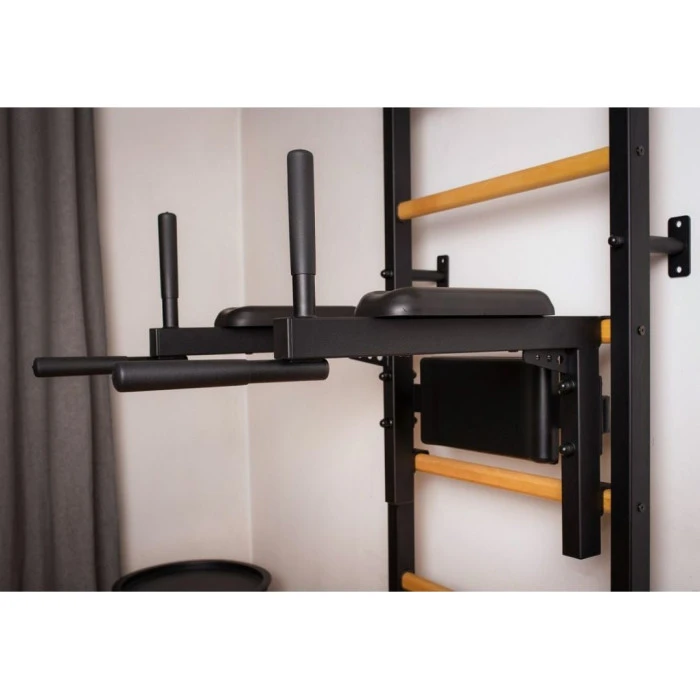 Лестница гимнастическая BenchK с перекладиной и перилами (830580)