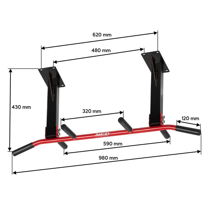 Турнік стельовий для підтягування NS-317