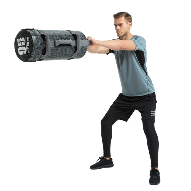 Сумка для тренировок inSPORTline с песком Fitness Crossfit Fitbag Camu 10 кг