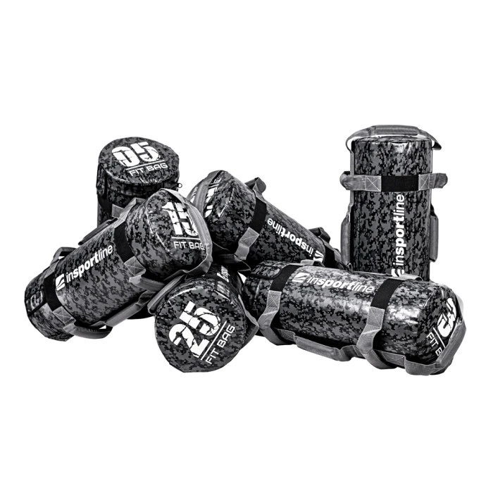 Сумка для тренировок inSPORTline с песком Fitness Crossfit Fitbag Camu 10 кг