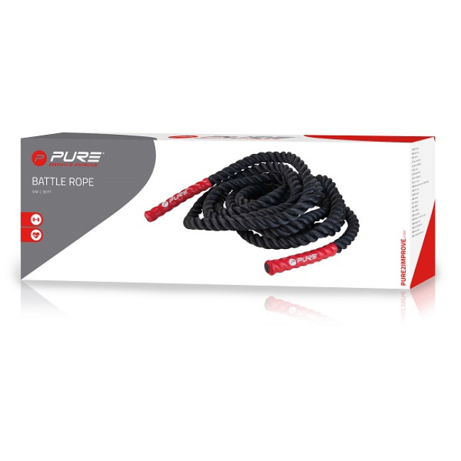 Веревка тренировочная Pure2Improve BATTLE ROPE 9м