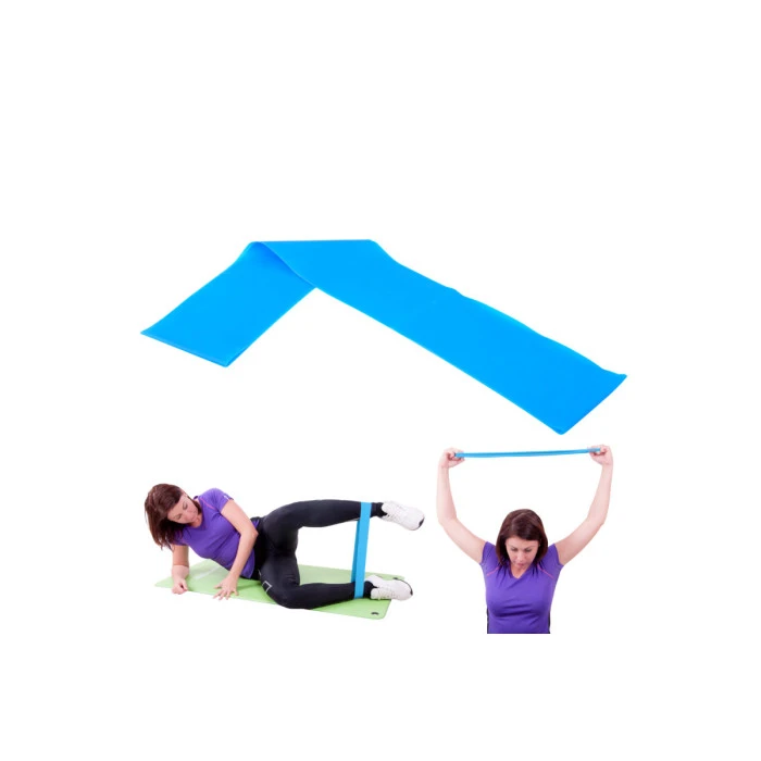 Стрічка-еспандер для вправ Hangy inSPORTline Heavy 90 см синя