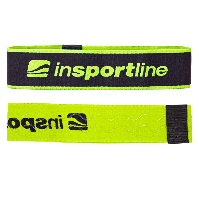 Лента-эспандер для упражнений inSPORTline Hiplop S черно-зеленая