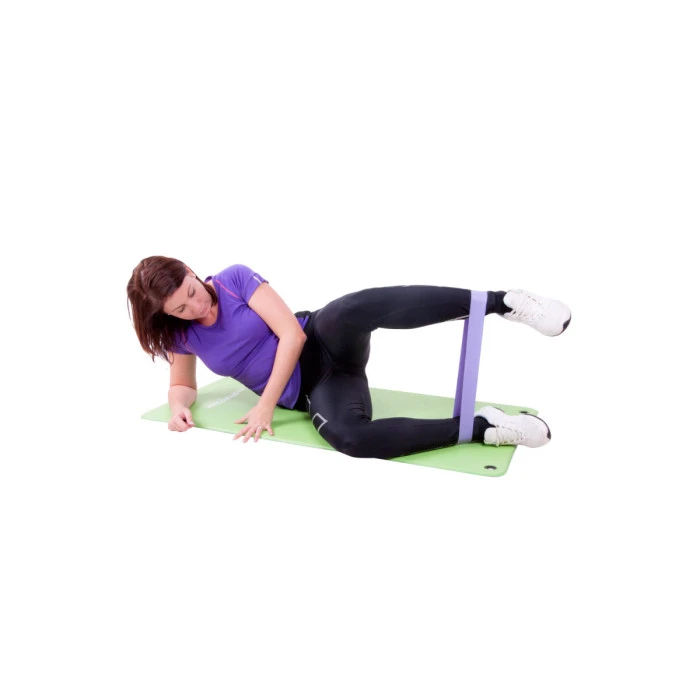 Лента-эспандер для упражнений Hangy inSPORTline Light 70 см фиолетовая