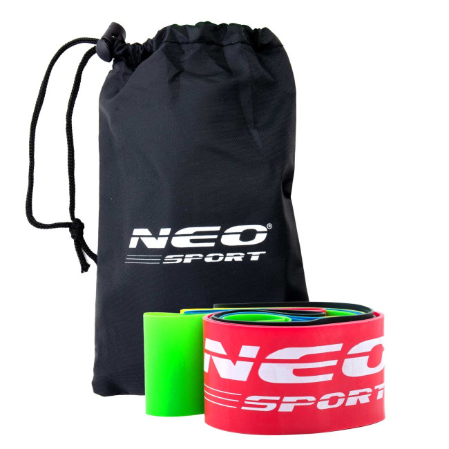 Набор фитнес-резинок для тренировки NS-959 Neo-Sport 5 шт