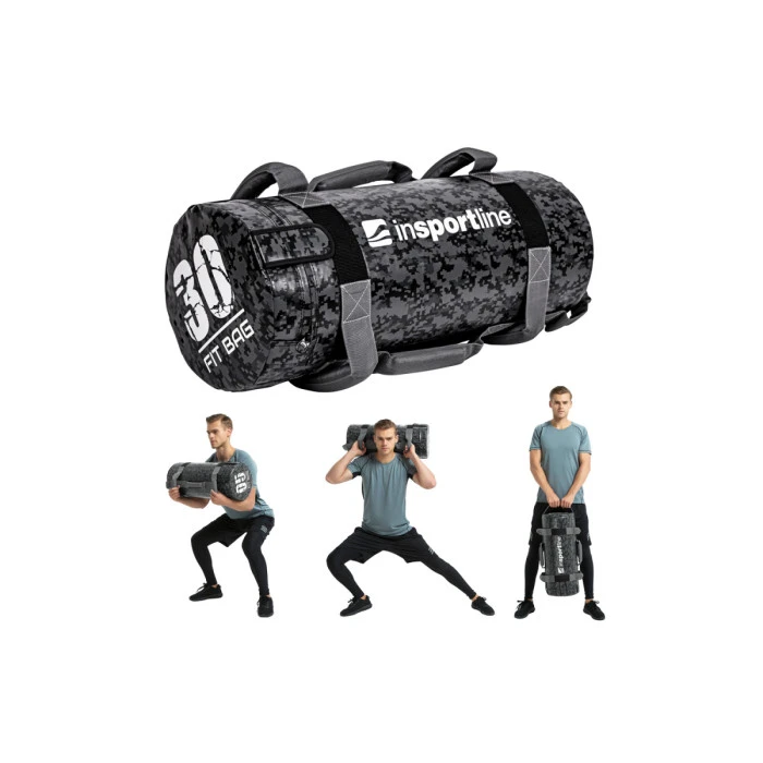 Сумка для тренировок с ручками inSPORTline Fitbag Camu 30 кг