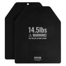 Плиты для весового жилета VEVOR 13,16 кг, черные.