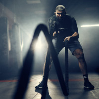 Канат для фитнеса inSPORTline WaveRope 50 mm - 15m