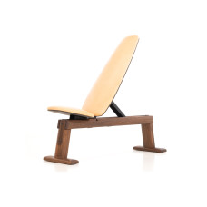 Скамья для жима NOHRD Classic Nature Walnut Leather