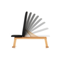 Скамья для жима NOHRD Classic Nature Walnut Leather