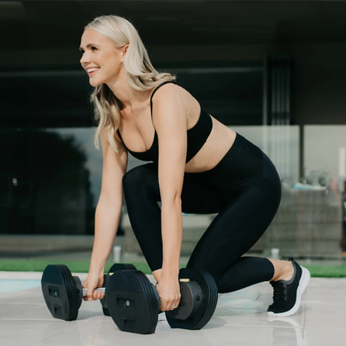 Гантелі розбірні І MX85 DUMBBELL 5,6 - 38,6 КГ (2 ШТ.)