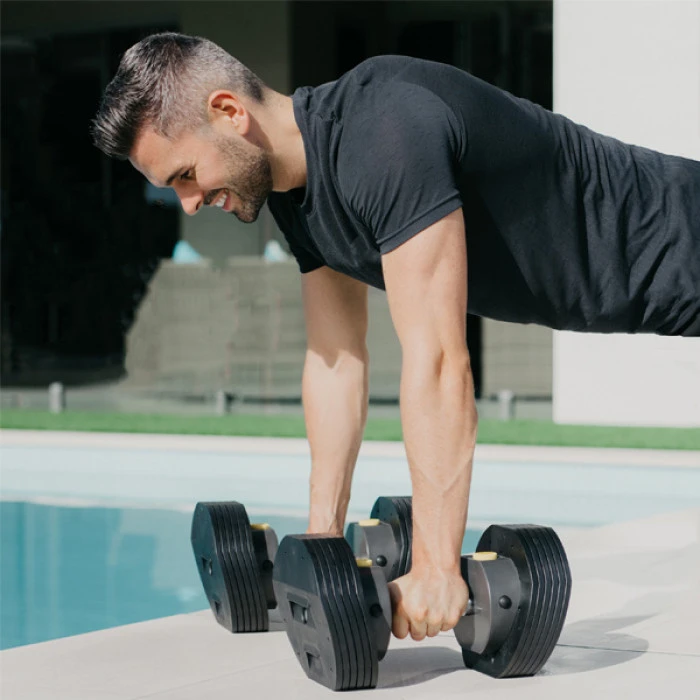 Гантелі розбірні І MX85 DUMBBELL 5,6 - 38,6 КГ (2 ШТ.)