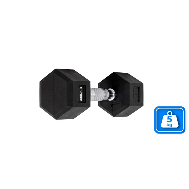 Гантель шестигранный THUNDER 5 кг