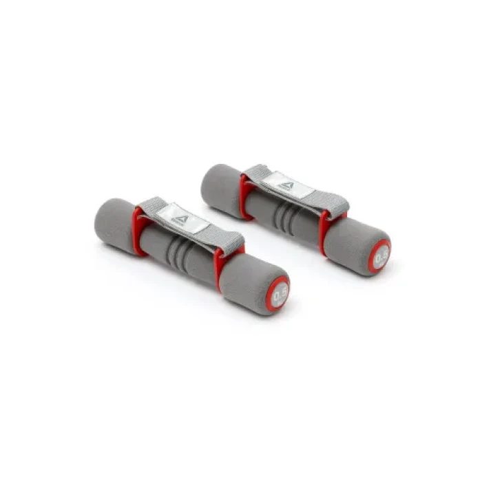 Гантели с ручками REEBOK RAWT-11060RD, 2 x 0,5 кг