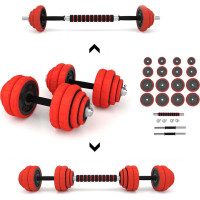 Гантелі HMS SGGX30 прогумовані 2 x 15 кг