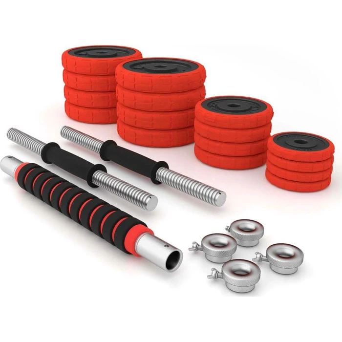 Гантелі HMS SGGX30 прогумовані 2 x 15 кг