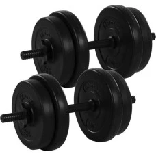 Гантели Movit битумные 2 х 10 кг