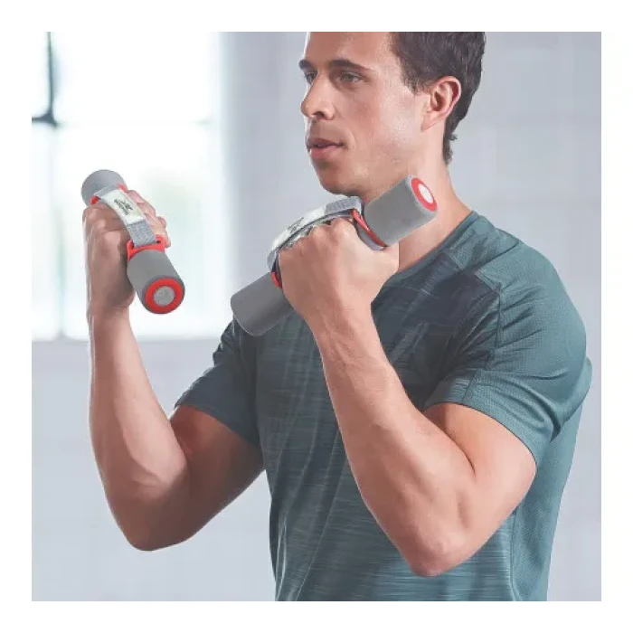 Гантелі з ручками REEBOK RAWT-11062RD, 2 x 2 кг