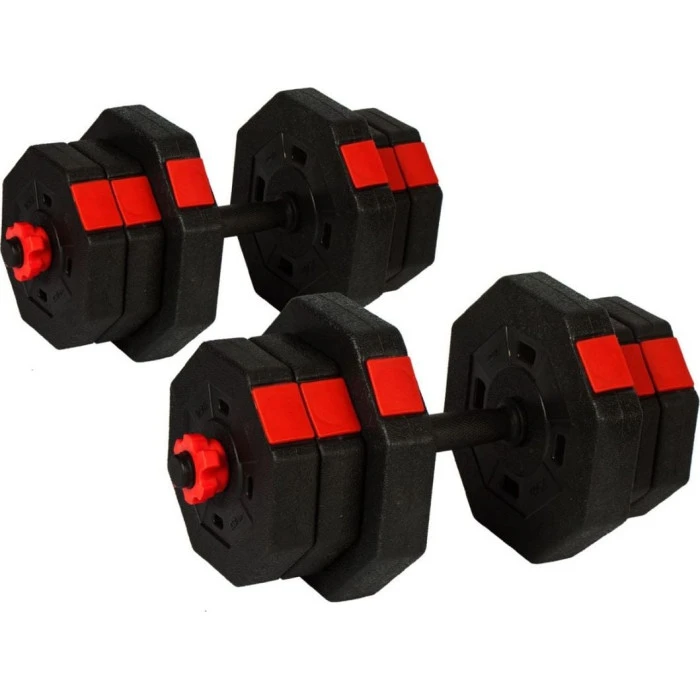 Гантели битумные Eb Fit 2 х 10 кг