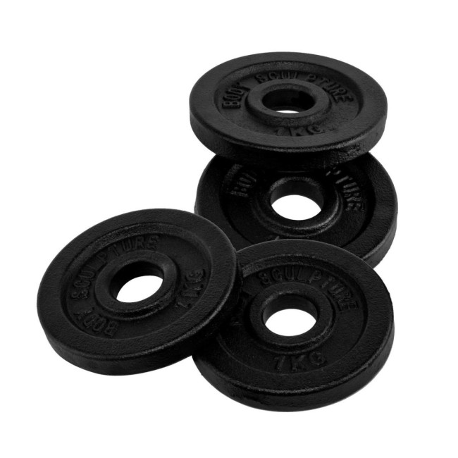 Гантель разборная чугунная Body Sculpture BW 780LX1, 10 кг
