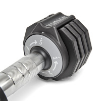 Гантели разборные стальные HALF HUMAN, 2 х 5 кг