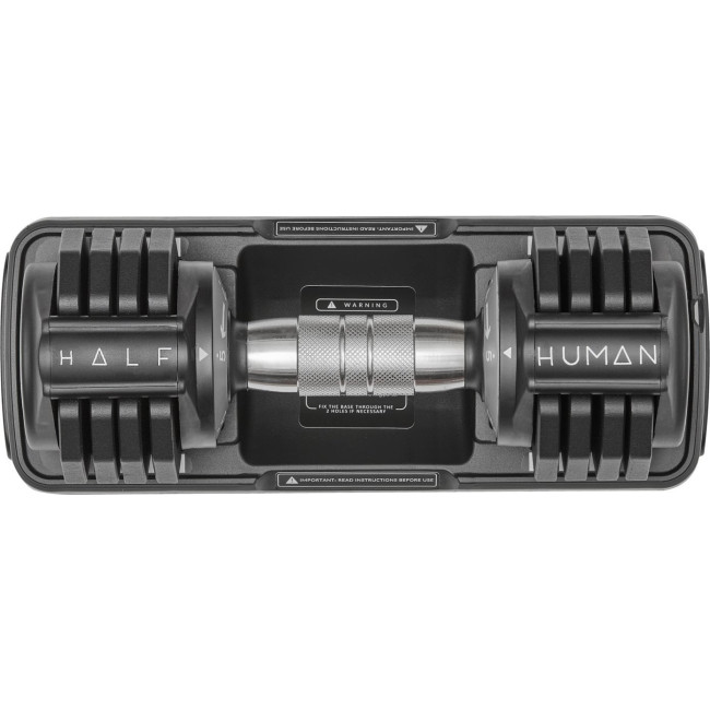 Регульовані гантелі UnderFit 2 x 5 кг Half Human
