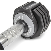 Регульовані гантелі UnderFit 2 x 5 кг Half Human