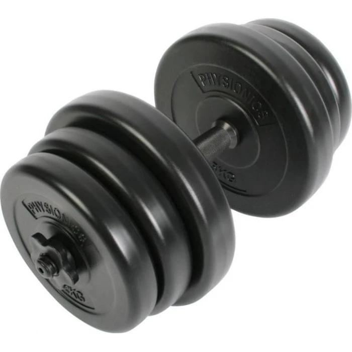 Гантель Physionics JG79334 битумный 1 х 20 кг