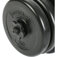 Гантель Physionics JG79334 битумный 1 х 20 кг