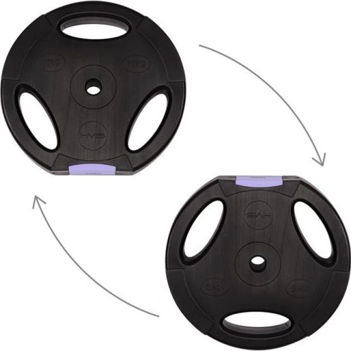 Гантель HMS бітумна 1 х 42 кг