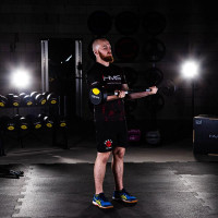 Штанга с резиновым покрытием 35 кг. HMS GSG35