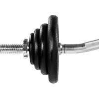 Гриф Movit для вигнутої штанги Profi 26 кг + набір ваг